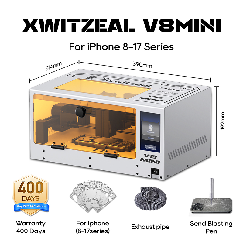 Electronics Repair Business - Xwitzeal ® Лазерная машина V8 MINI