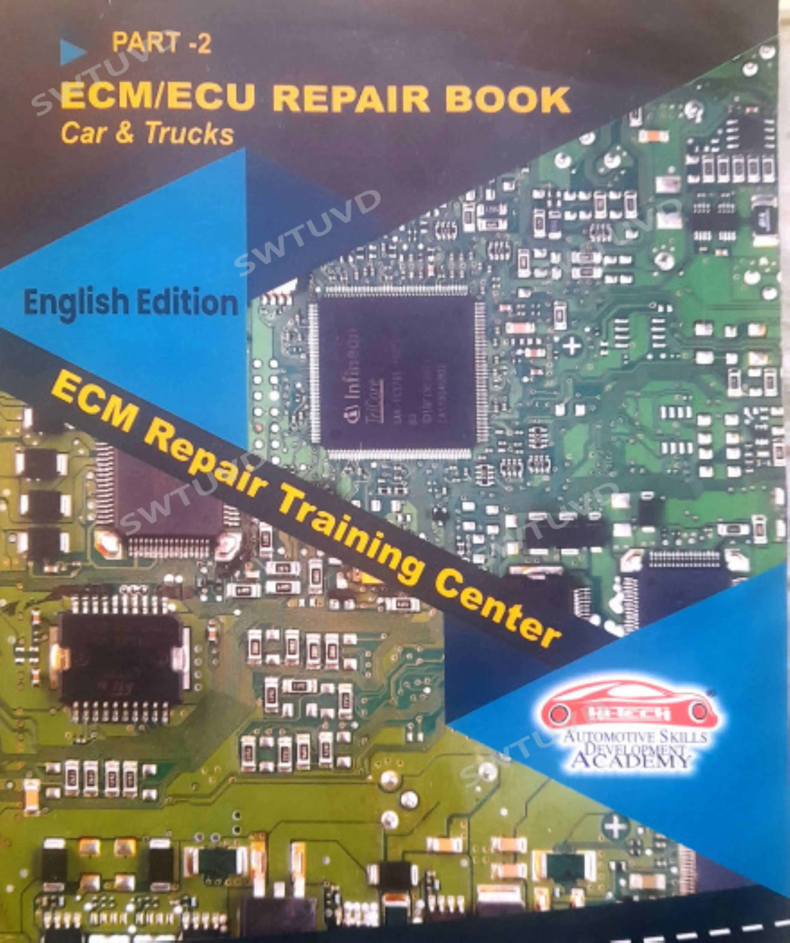 Для программирования ЭБУ ECM/E – обзор и цена Electronics Repair Book