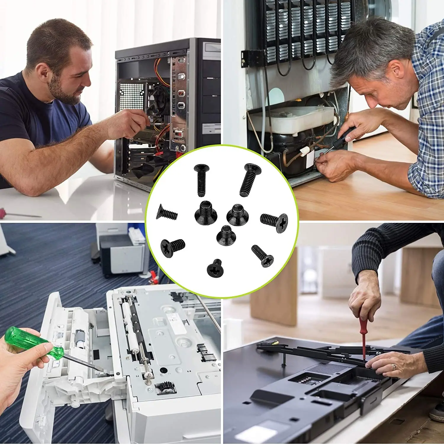Набор из 500 мини-винтов и гае – обзор и цена Electronics Repair Book